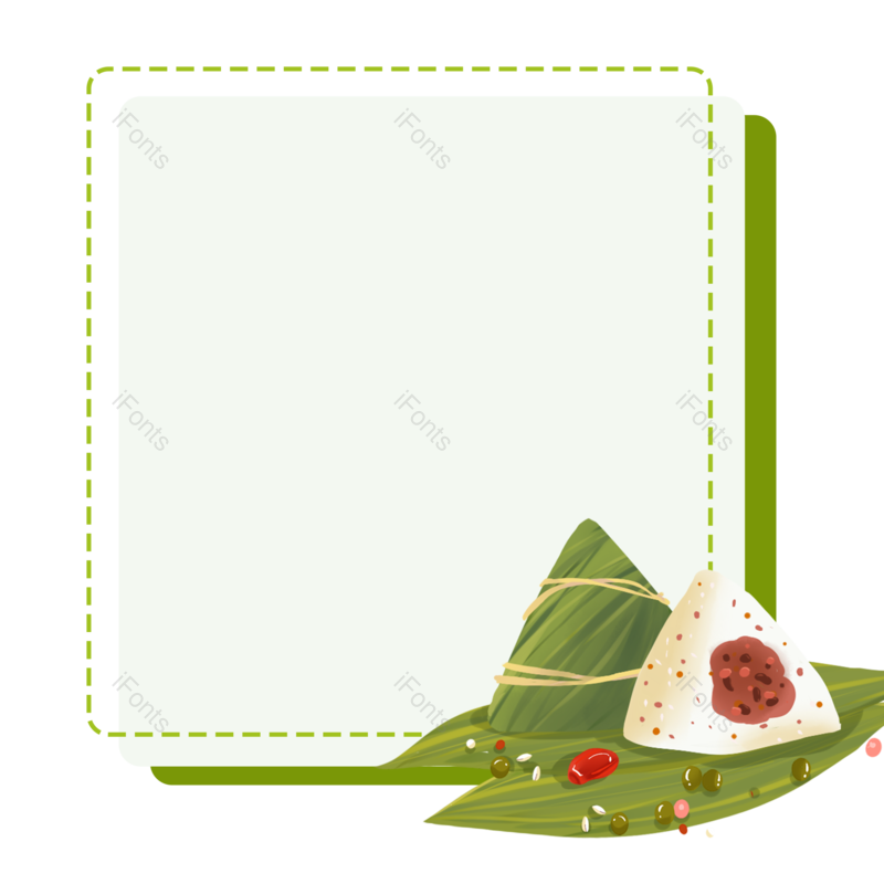 边框图片,端午元素,装饰元素PNG,边框元素免抠素材